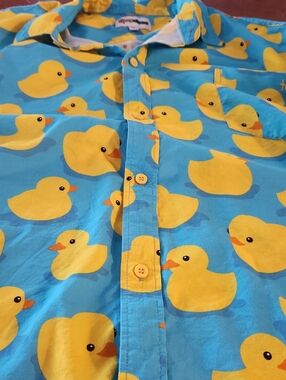 Men's Rubber Ducky Hawaiian Shirt 4XL